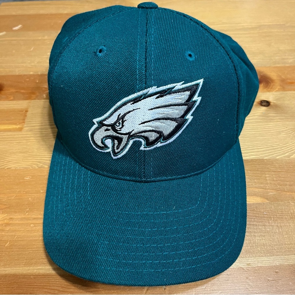 Vintage Y2K American Needle Eagles Hat Acrylic Wool Snapback